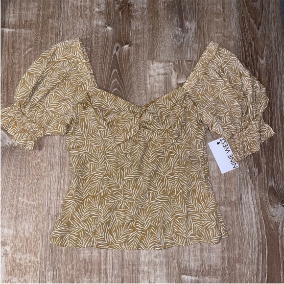 NWT Nine West Twist Top - Picture 2 of 5